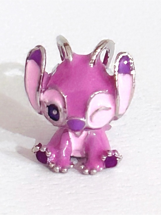 Sanrio Jewelry - Silver Sanrio Disney Stitch Angel Charm